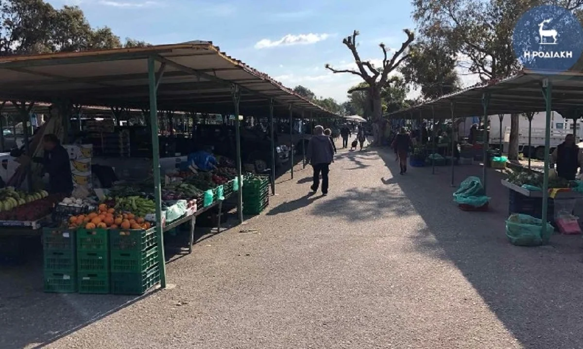 Κορονοϊός - Λαϊκή αγορά: Αγνόησαν το απαγορευτικό και άρχισαν να ψωνίζουν! (pics)