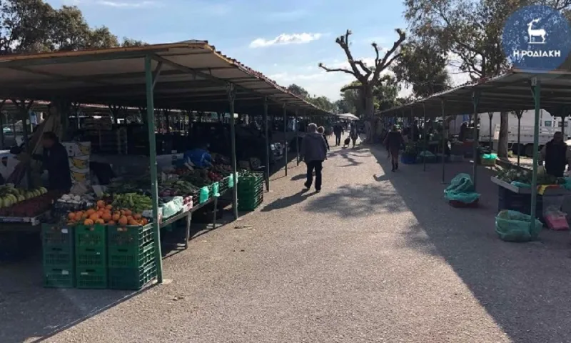 Κορονοϊός - Λαϊκή αγορά: Αγνόησαν το απαγορευτικό και άρχισαν να ψωνίζουν! (pics)
