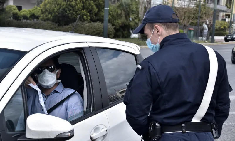 Κορονοϊός - Απαγόρευση κυκλοφορίας: Πάνω από 1.600 παραβάσεις!