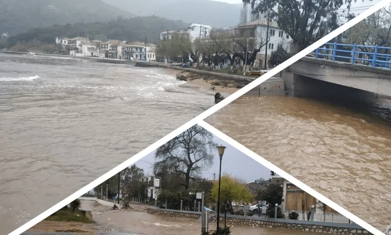 Σε κατάσταση έκτακτης ανάγκης Σκόπελος, Νότιο Πήλιο και Ζαγορά (vids)