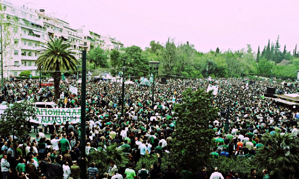 Παναθηναϊκός: Σαν σήμερα το συλλαλητήριο κατά Βαρδινογιάννη (vids)