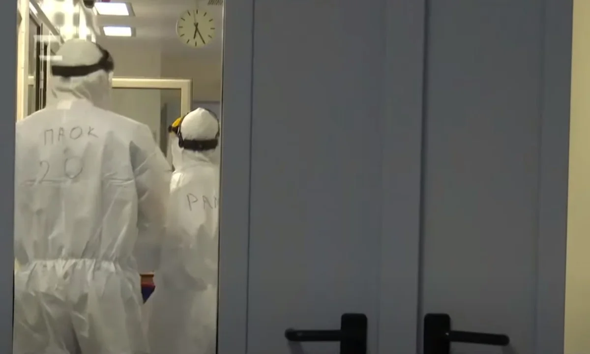 Κορονοϊός: Οι ήρωες της πανδημίας που... φωνάζουν ΠΑΟΚ (vid)