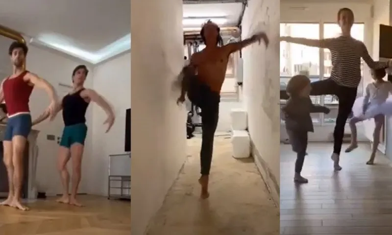 Κορονοϊός - Όπερα: Το «ευχαριστώ» των χορευτών στους γιατρούς (vid)