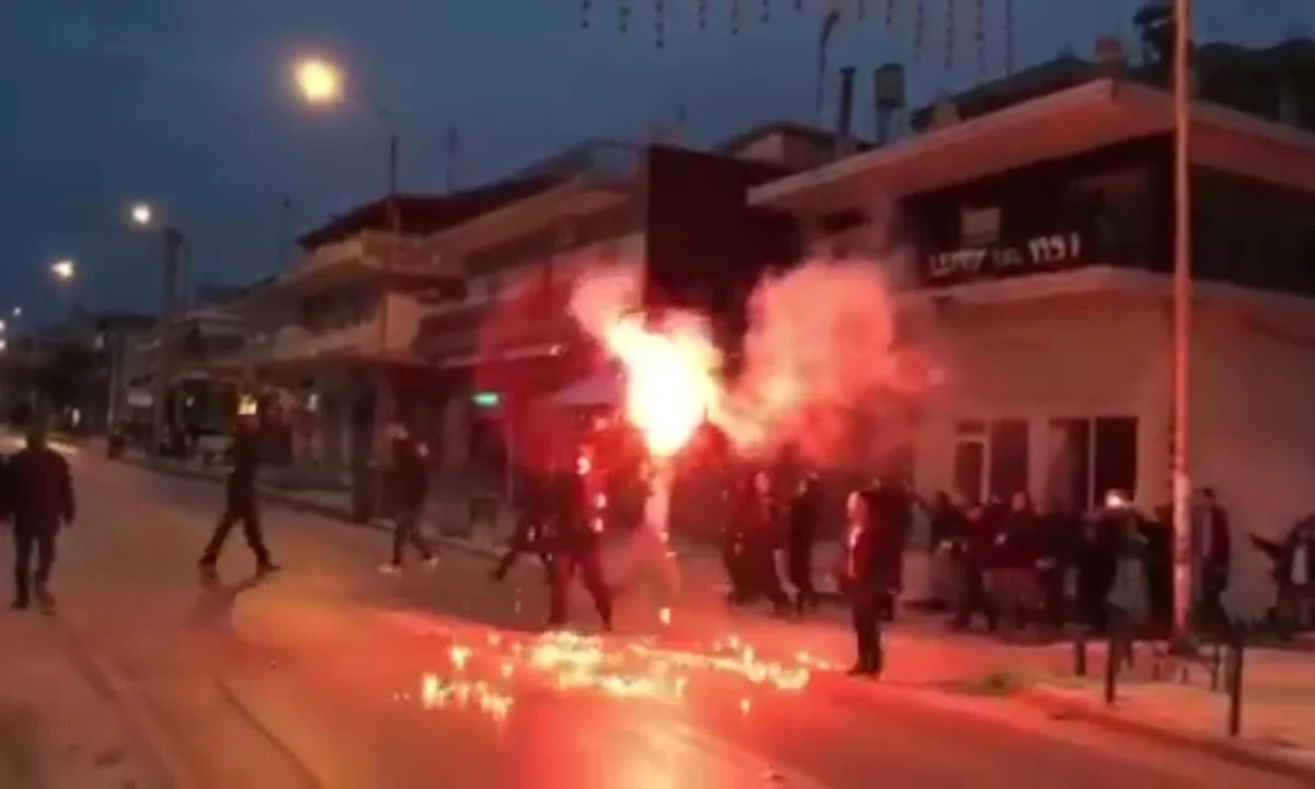 ΠΑΟΚ: Στην Τούμπα ντου αστυνομίας αλλά στον Εύοσμο τα είπαν τα χρόνια πολλά! (video)
