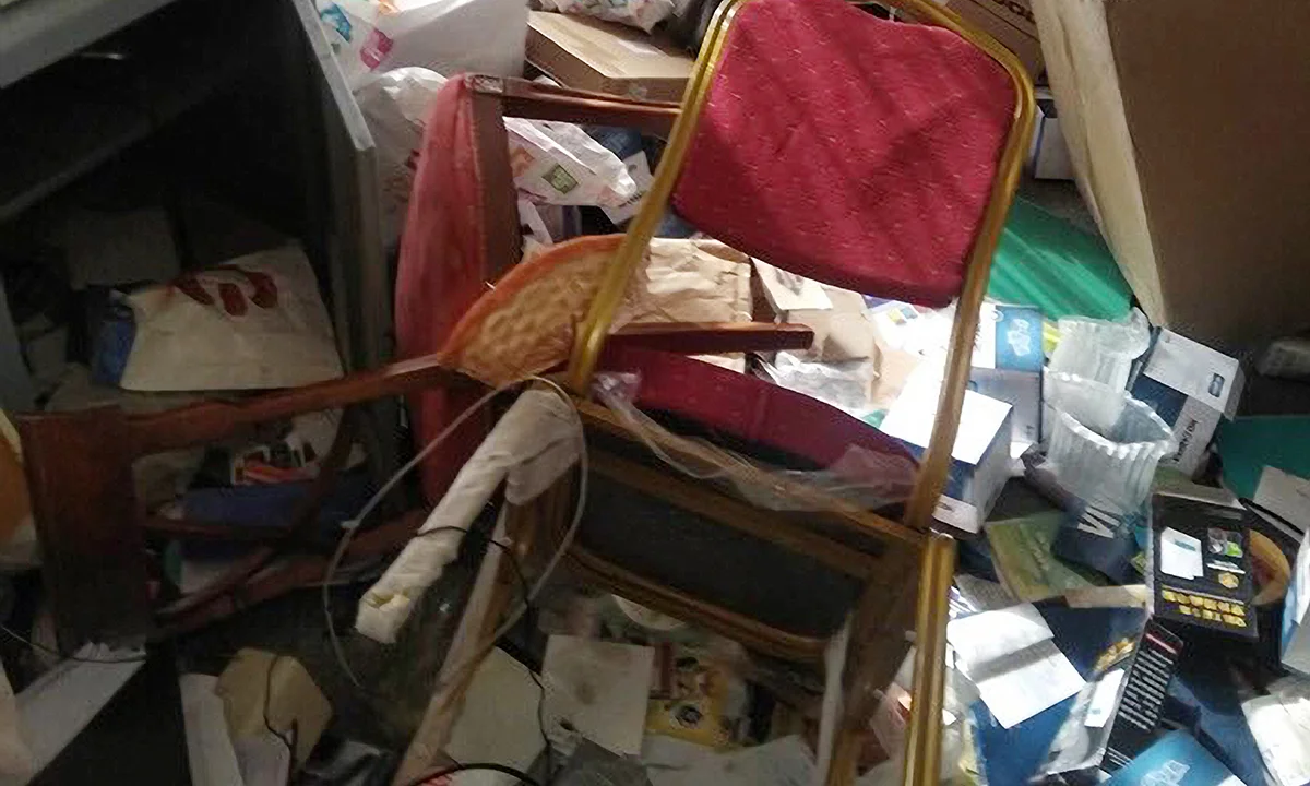 Κρανίδι: Εικόνες καταστροφής από το κέντρο φιλοξενίας των μεταναστών