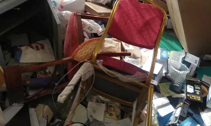 Κρανίδι: Εικόνες καταστροφής από το κέντρο φιλοξενίας των μεταναστών