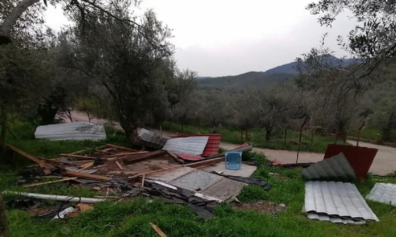Χίος: Νέες καταστροφές σε κτήματα γύρω από τη ΒΙΑΛ