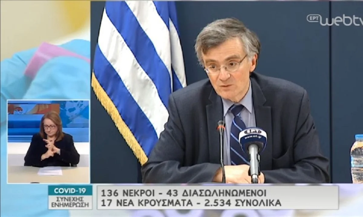 Τσιόδρας: «Μάσκα υποχρεωτικά και αντισηπτικό στην τσέπη» (vid)