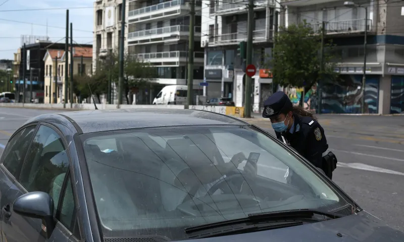 Απαγόρευση κυκλοφορίας: Νέες 1.567 παραβάσεις για την Τρίτη 28 Απριλίου