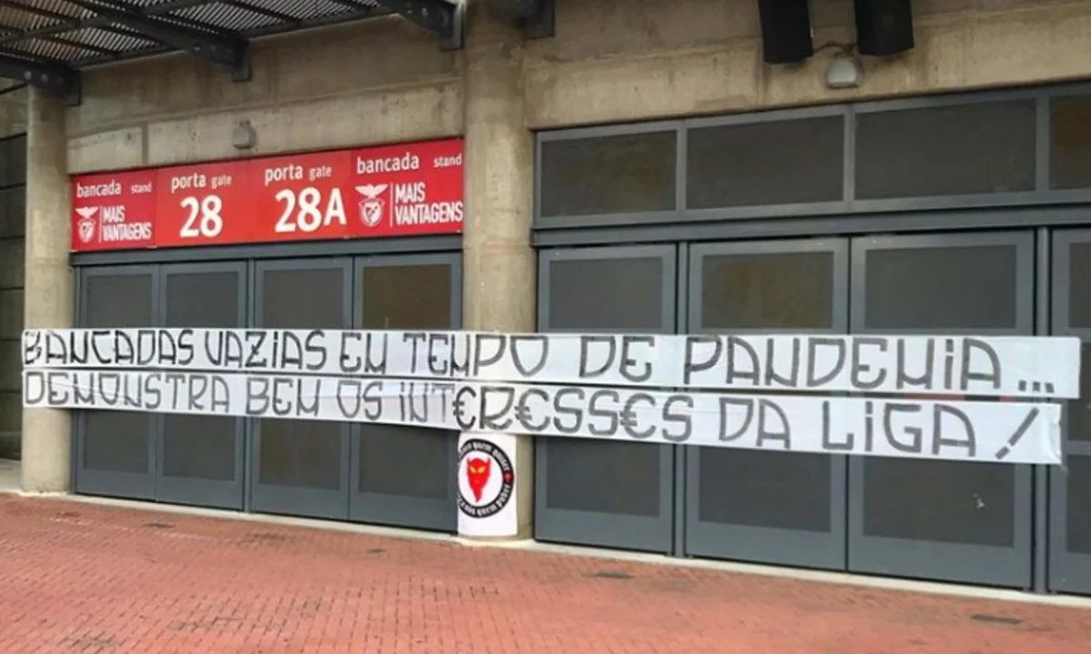 Μπενφίκα: Ξεσηκωμός των οπαδών κατά της επανέναρξης του πρωταθλήματος (pics)