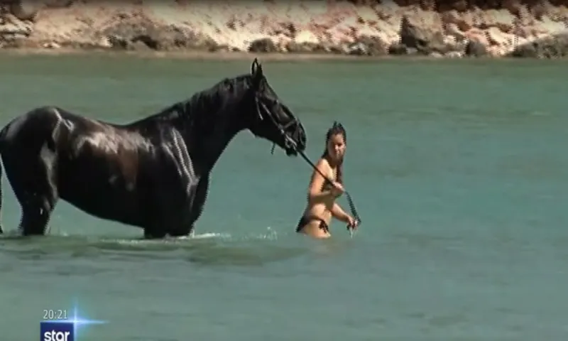 ΕΠΟΣ! Έστειλαν το 6 στο 13033 και πήγαν παραλία με άλογα! (vid)