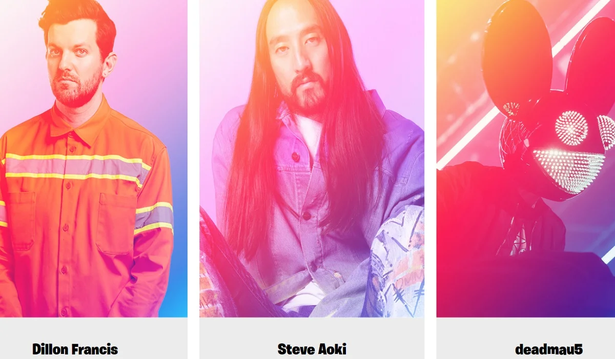 Fortnite: Live show σήμερα στο Party Royale με Dillon Francis, Steve Aoki και deadmau5