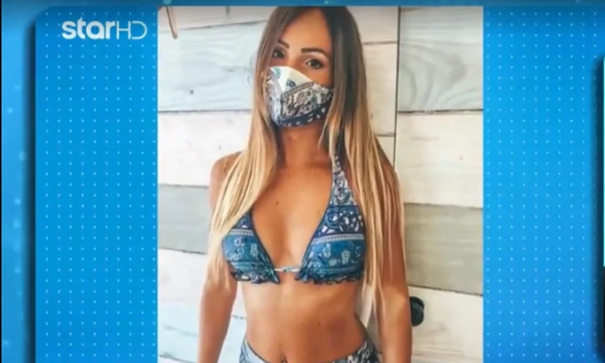 Ο κορονοϊός «φέρνει» το... τρικίνι: Μπικίνι με ασορτί μάσκα! (vid)