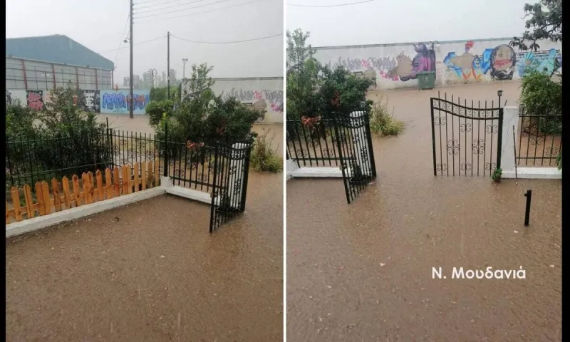 Καταιγίδες και πλημμύρες σε Θεσσαλονίκη και Χαλκιδική!
