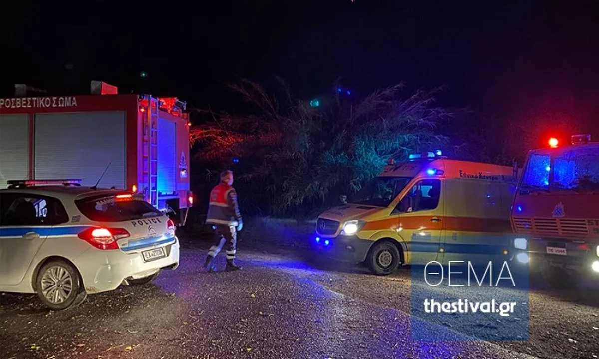 Θεσσαλονίκη: Δραματική διάσωση 21χρονου που παρασύρθηκε από χείμαρρο (vid)