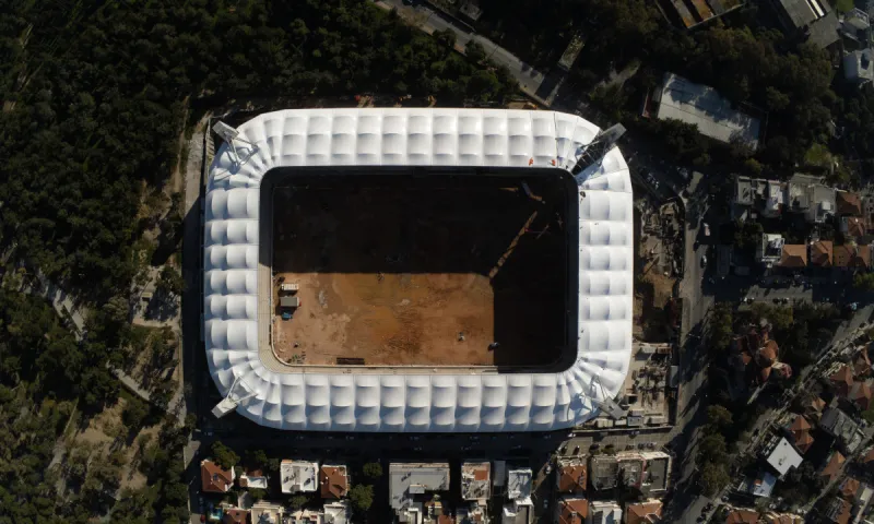 ΑΕΚ: Γίνεται πανέμορφη η Αγιά Σοφιά! (video)