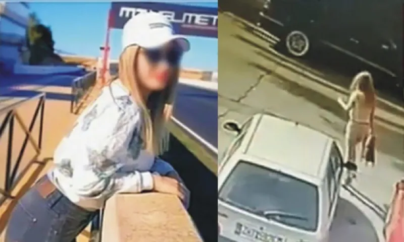 Επίθεση με βιτριόλι - Σημαντική εξέλιξη: Η ΕΛΑΣ έχει βίντεο με τη μαυροφορεμένη!