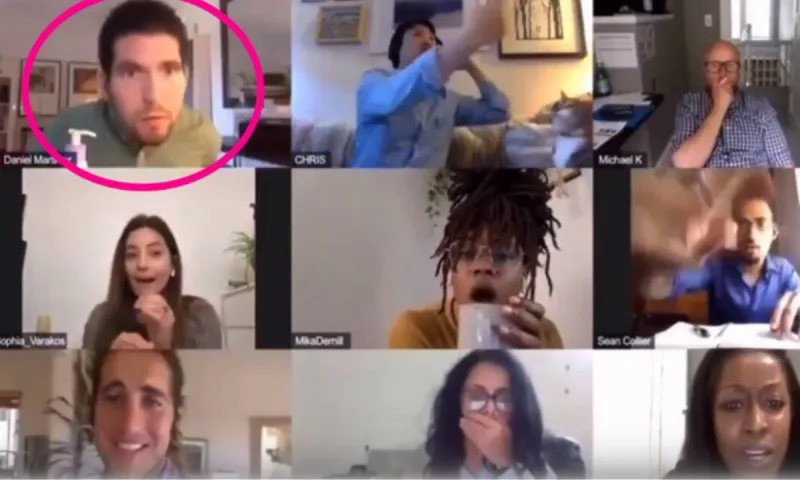 Pornhub: Αυνανίστηκε live κατά τη διάρκεια σύσκεψης - Δείτε το χιουμοριστικό βίντεο
