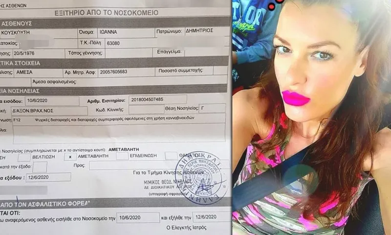 Ιωάννα Κουσκούση: Βγήκε από το ψυχιατρείο!
