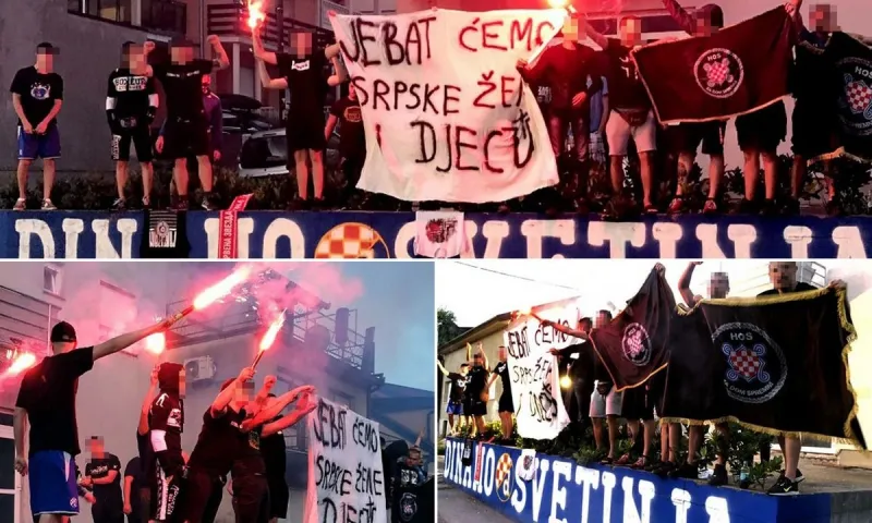 Ντιναμό Ζάγκρεμπ: Εμετικό πανό κατά των Σέρβων - Αντίδραση του Κροάτη πρωθυπουργού (pic)