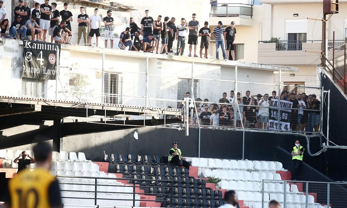 ΟΦΗ - ΑΕΚ: Ο κόσμος ήταν εκεί - Γέμισαν οι ταράτσες στο «Γεντί Κουλέ» (vid+pics)