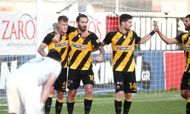 ΟΦΗ - ΑΕΚ 0-1: Το γκολ του Λιβάια