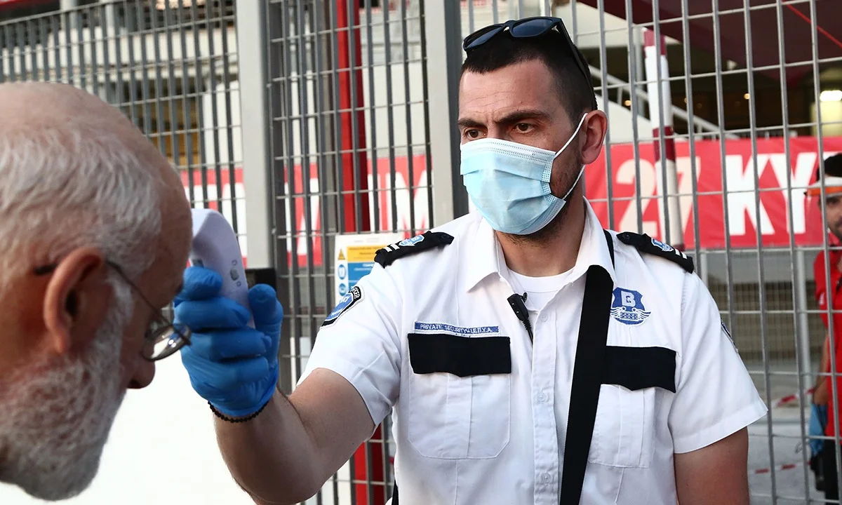 Ολυμπιακός - Άρης: Όλα τα απαραίτητα μέτρα (pics)