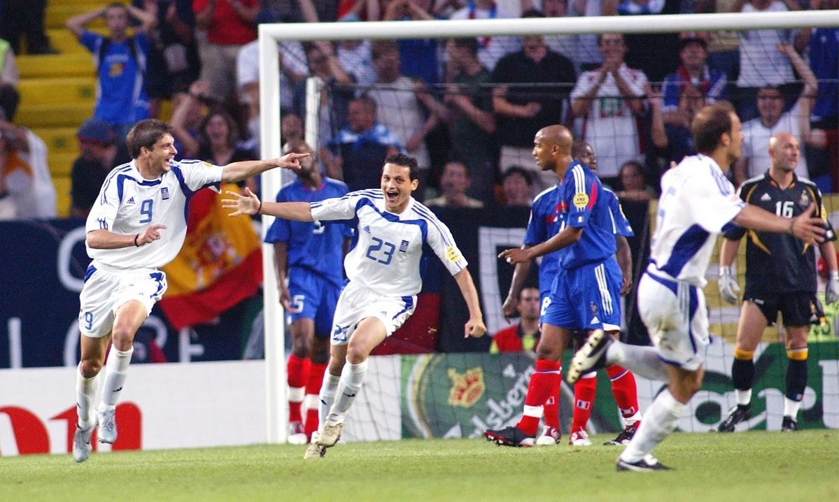 Euro 2004: Ελλάδα - Γαλλία 1-0: Χαριστέας και φύγαμε για ημιτελικό! (vid)