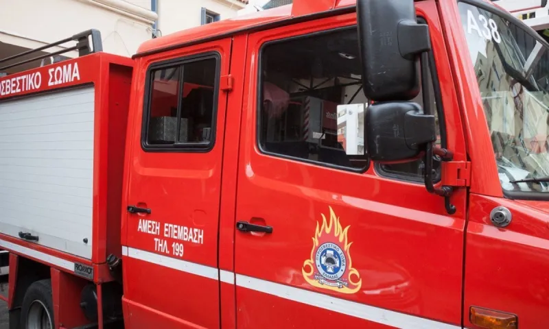 Φωτιά σε δασική έκταση στα Πηγάδια Αχαΐας