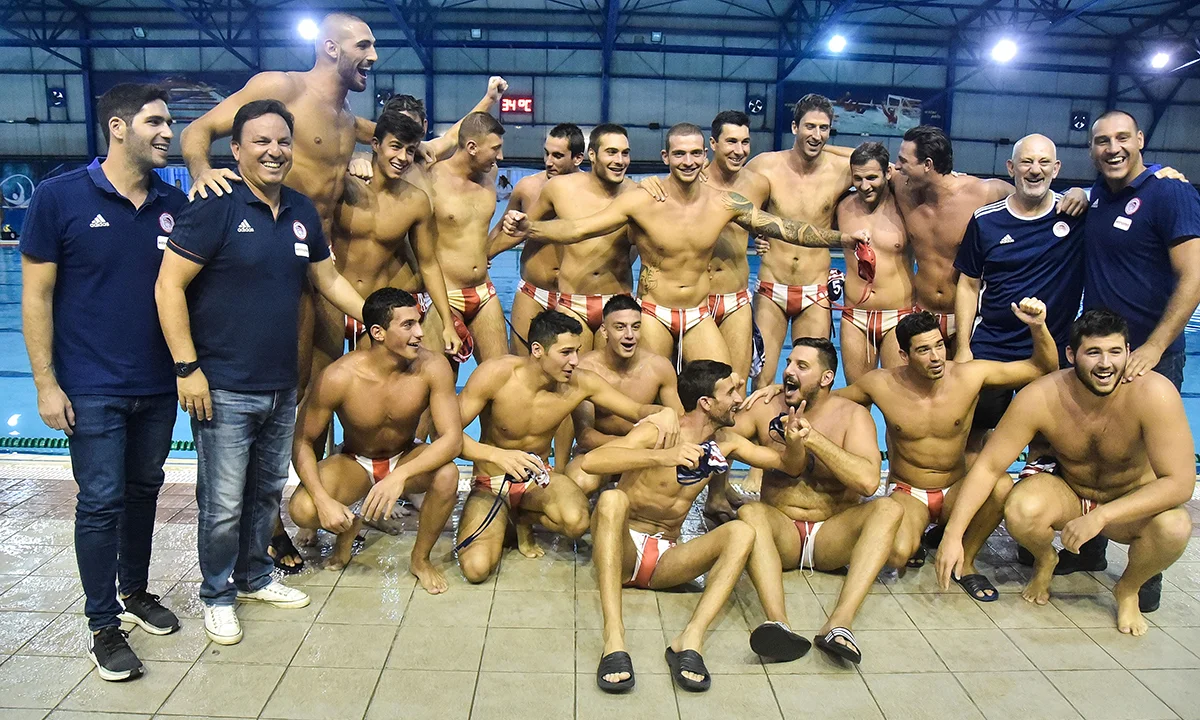 Ολυμπιακός - πόλο: Σήκωσε το 34ο πρωτάθλημά του!