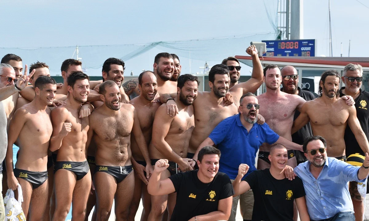 ΑΕΚ - Πόλο ανδρών: Ιστορική άνοδος στην Α1 δύο χρόνια μετά την ίδρυση!