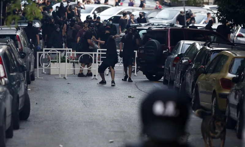 Θεσσαλονίκη: Επεισόδια στο κέντρο της πόλης (pics)