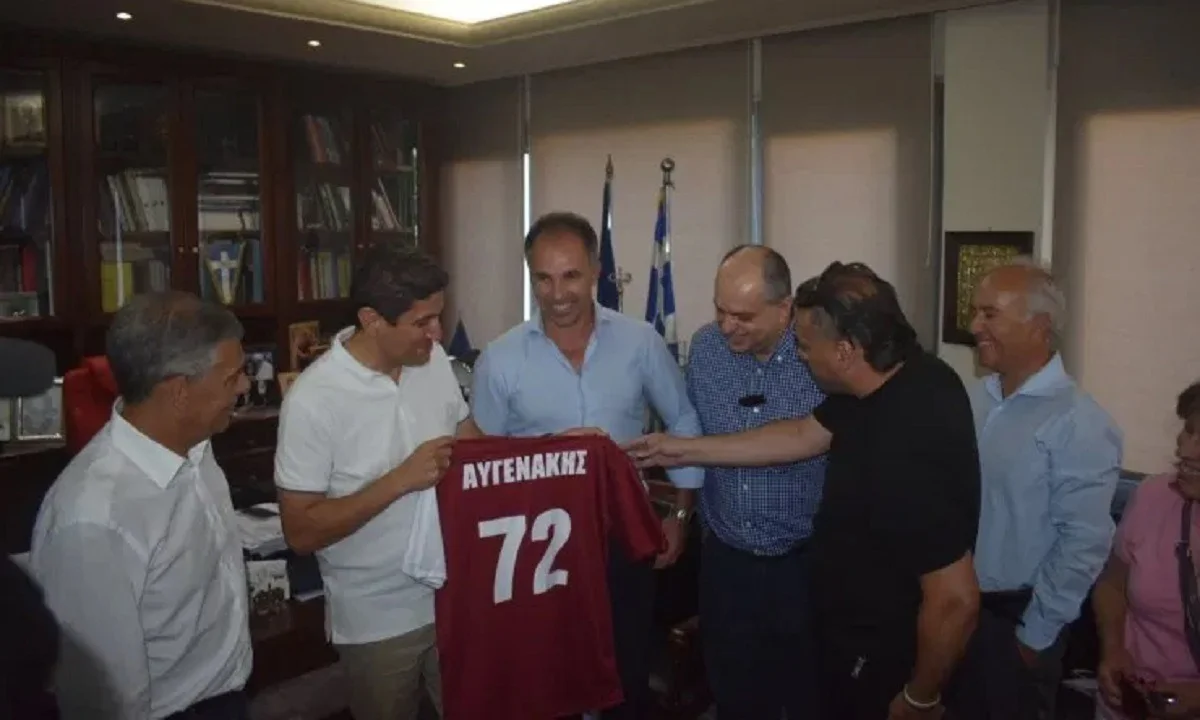 Αυγενάκης στη Λάρισα: 897.000 ευρώ για το Αλκαζάρ (vids)