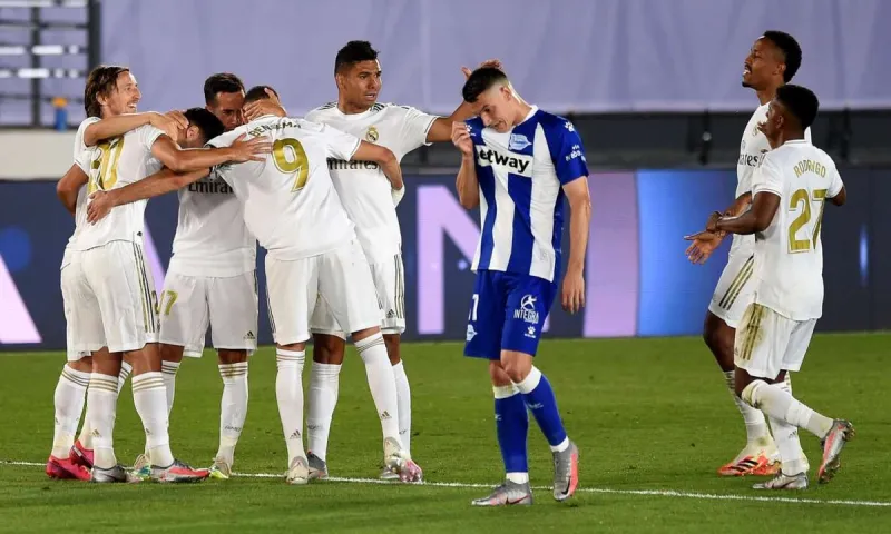 Ρεάλ Μαδρίτης - Αλαβές 2-0: «Αγκαλιά» με το πρωτάθλημα η Ρεάλ (vid)