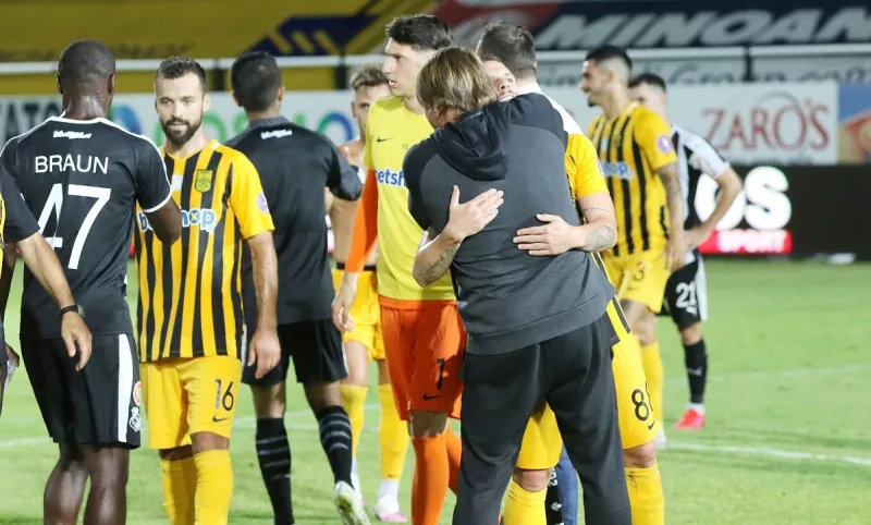 Ένινγκ: «Υπερασπιζόμαστε τη φανέλα του Άρη - Αφιερώνουμε τη νίκη στον κόσμο»