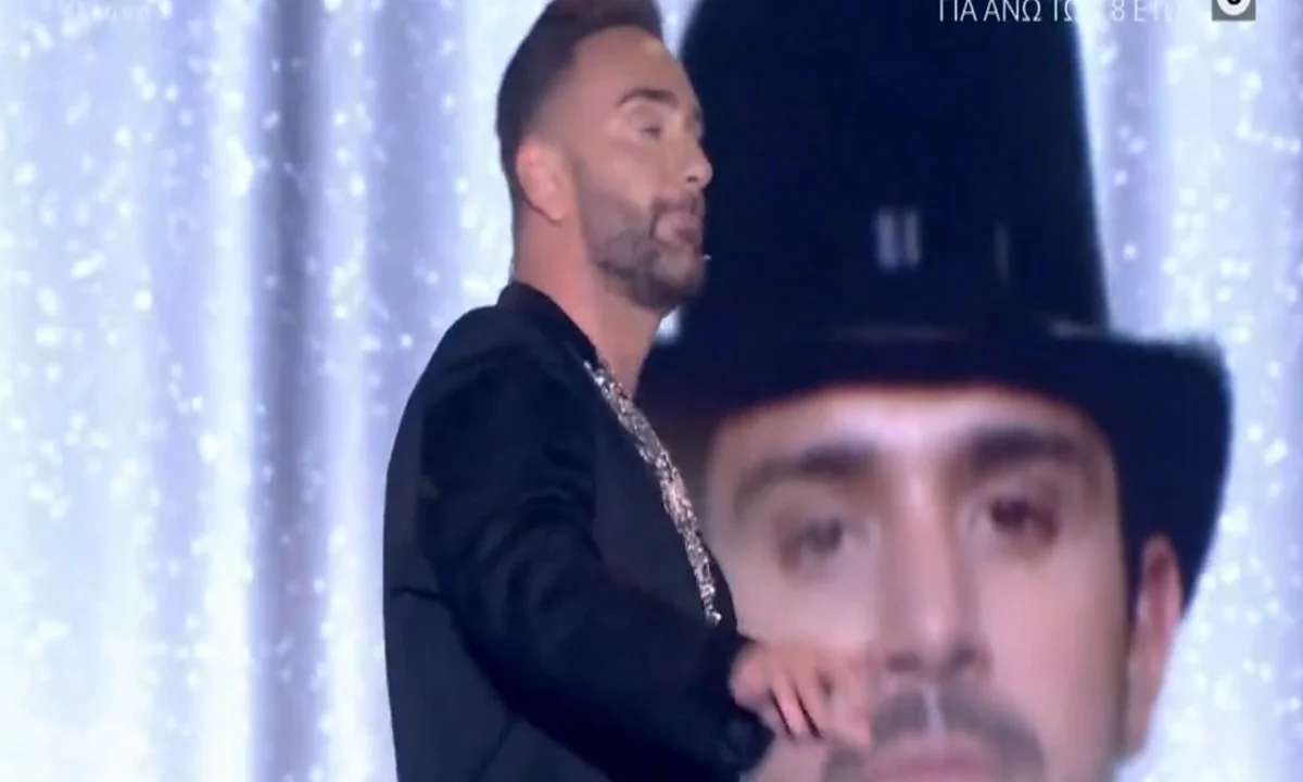 Τελικός J2US: Ο Κοκλώνης έκανε την έκπληξη με... Βίσση (vid)