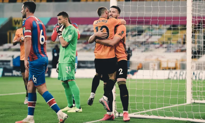 Γουλβς - Κρίσταλ Πάλας 2-0: Με Ποντένσε ένα βήμα για το Europa League (vid)