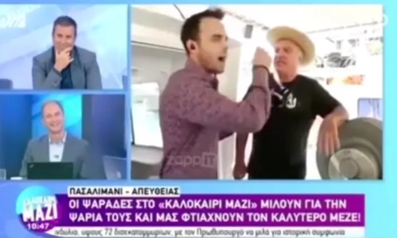 Απίστευτο σκηνικό στον... αέρα του ΑΝΤ1: «Χαιρετώ τους πιο καυλ@@@ δημοσιογράφους» (vid)
