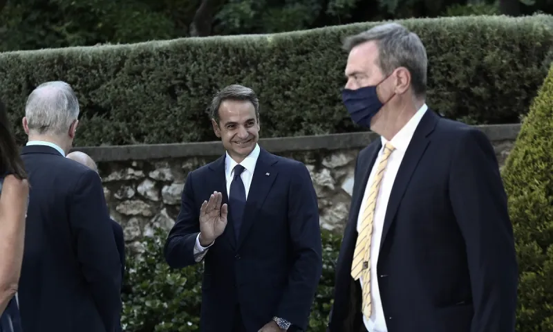 Μητσοτάκης: Σχολίασε τη μεταγραφή του Σλούκα με τον Χρηστίδη