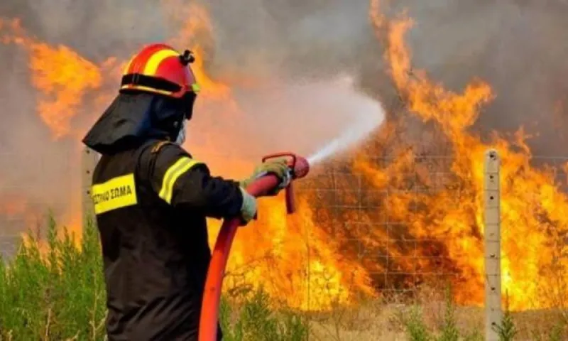 Πυροσβεστική: 62 πυρκαγιές σε μία ημέρα