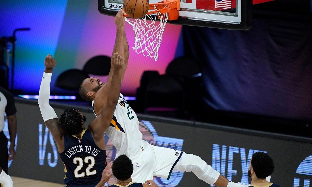 Γιούτα - Νέα Ορλεάνη 106-104: Δια χειρός Γκομπέρ! (vids)