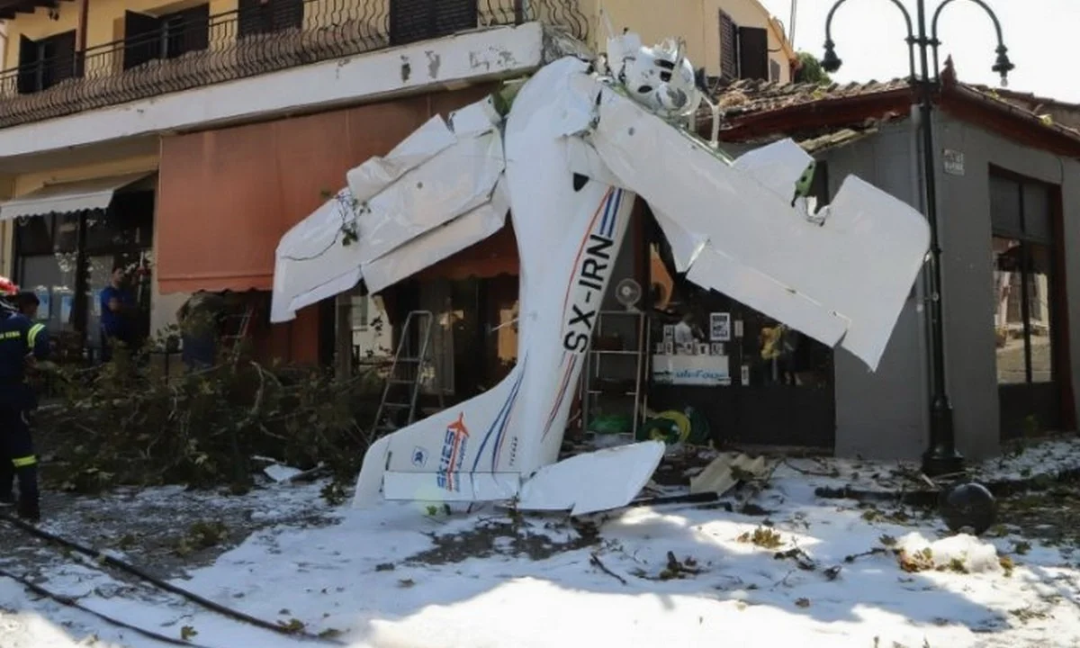 Σέρρες - 19χρονος πιλότος: «Είμαι καλά, θα ξαναπετούσα αύριο αν μπορούσα»