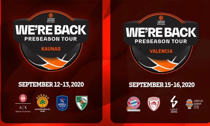 Euroleague: Σε τουρνουά προετοιμασίας Παναθηναϊκός και Ολυμπιακός