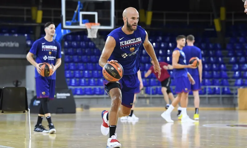 Μπαρτσελόνα: Η πρώτη προπόνηση με Καλάθη (pics+vids)