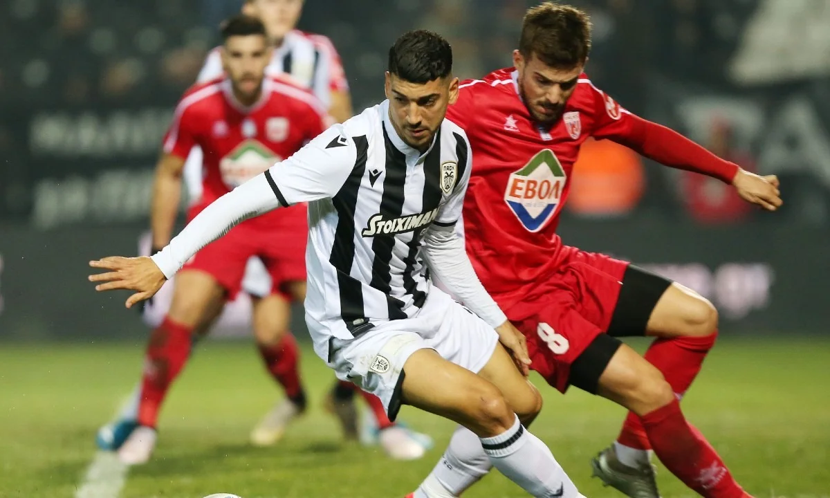 ΠΑΟΚ - ΝΠΣ Βόλος: LIVE streaming 2-0 (ΤΕΛΙΚΟ)