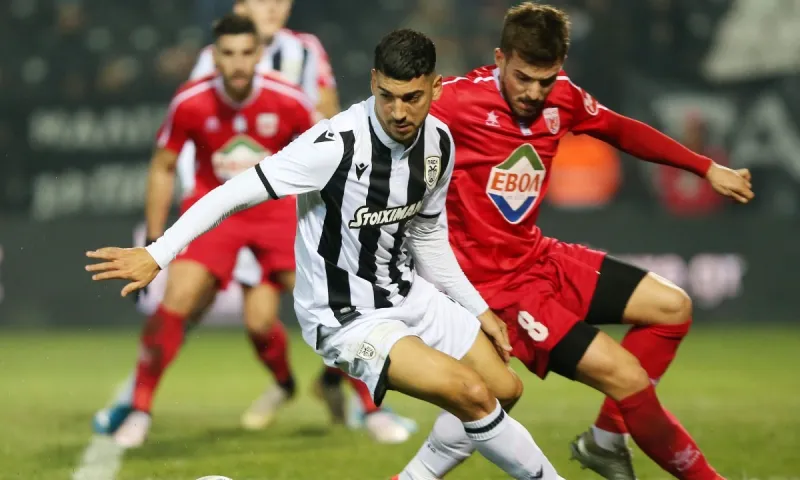 ΠΑΟΚ - ΝΠΣ Βόλος: LIVE streaming 2-0 (ΤΕΛΙΚΟ)