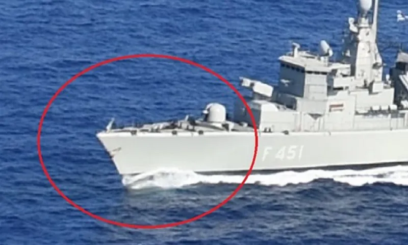 Τι πραγματικά συνέβη με την πολεμική φρεγάτα «Λήμνος» στην Ανατολική Μεσόγειο (vid)