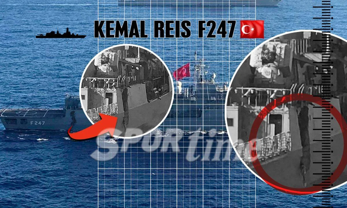 Oruc Reis: Παρολίγο τραγωδία με το Kemal Reis - Για λίγα μέτρα δεν βυθίστηκε