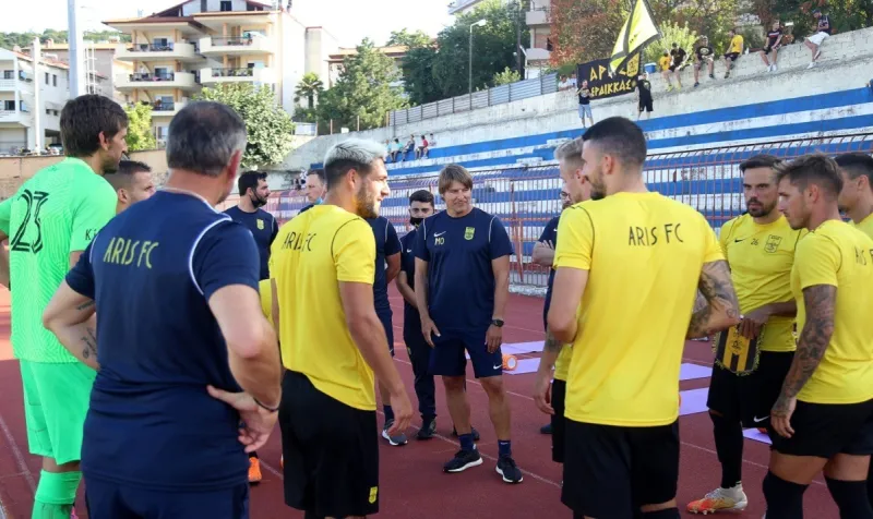 Τερζής: «Καλή προπόνηση για τον Άρη, στόχος να είμαστε έτοιμοι στις 17 Σεπτεμβρίου»