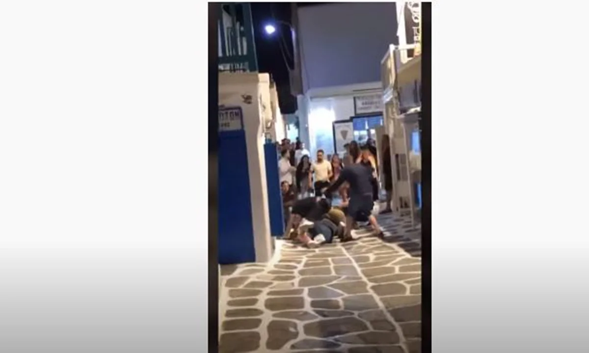 Μαγκουάιρ: Το βίντεο με τις μπουνιές στη Μύκονο!